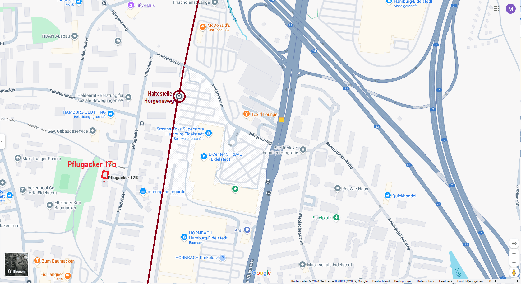Prenájom bytu 2-izbový 77 m², Pflugacker 17 b, Hamburg, Hamburg Prenájom bytu 2-izbový 77 m², Pflugacker 17 b, Hamburg, Hamburg