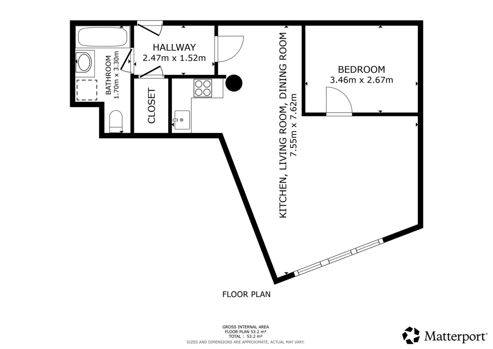 Prenájom bytu 2-izbový 52 m², Trnkovo náměstí, Praha, Praha Prenájom bytu 2-izbový 52 m², Trnkovo náměstí, Praha, Praha