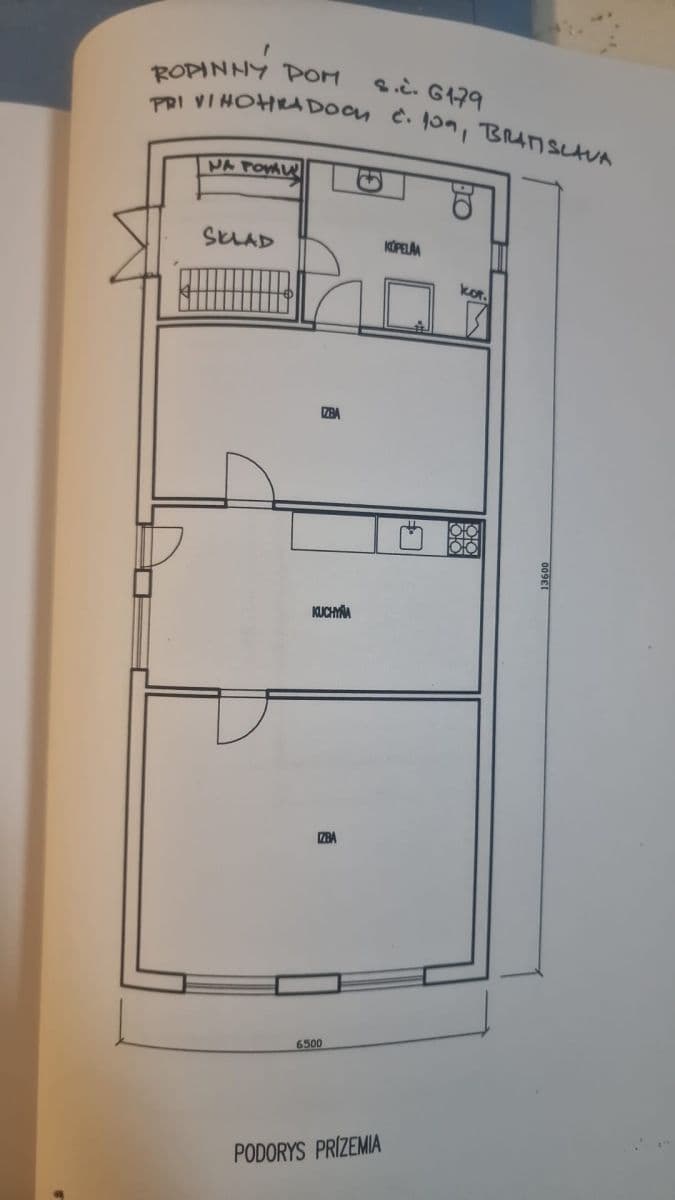 Predaj domu 89 m², pozemok 200 m², Pri vinohradoch, Rača, Bratislavský kraj Predaj domu 89 m², pozemok 200 m², Pri vinohradoch, Rača, Bratislavský kraj
