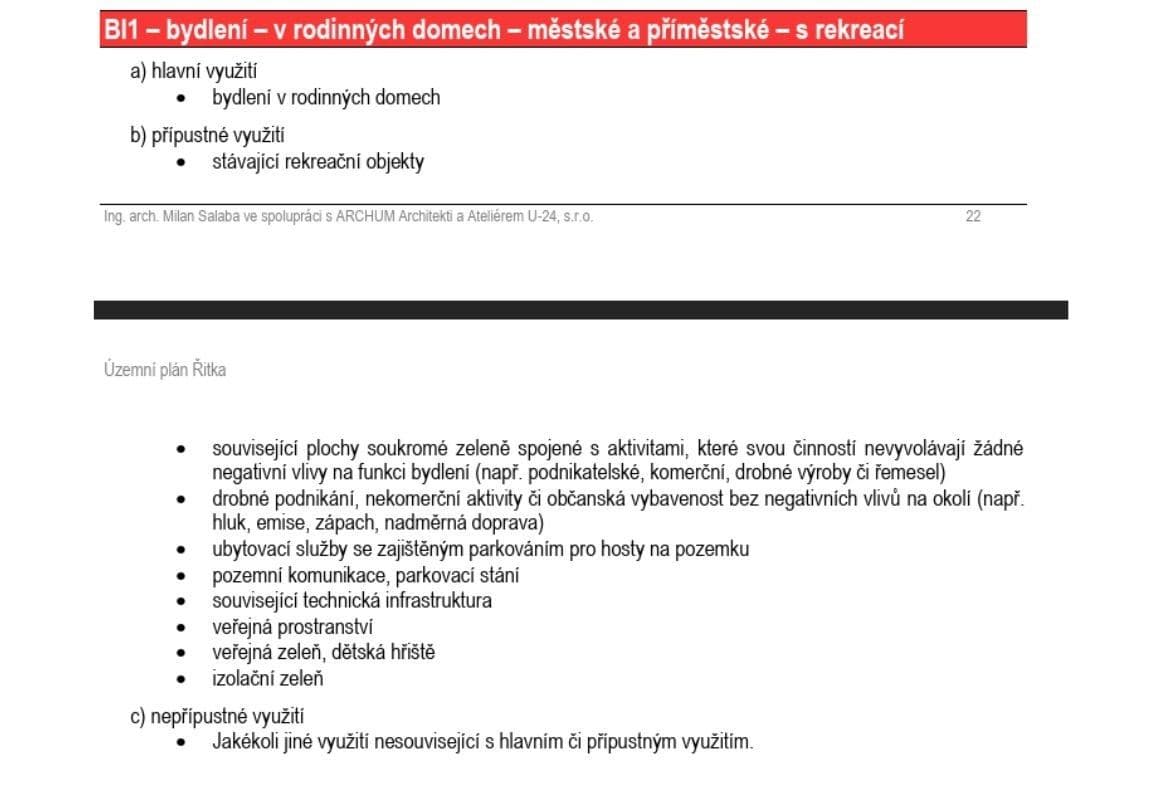 Predaj pozemku 1.617 m², Řitka, Středočeský kraj Predaj pozemku 1.617 m², Řitka, Středočeský kraj
