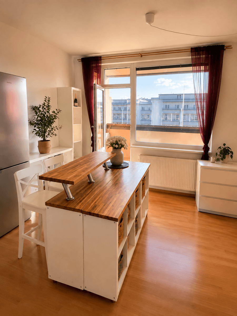Prenájom bytu 1-izbový 50 m², Poděbradská, Praha, Praha Prenájom bytu 1-izbový 50 m², Poděbradská, Praha, Praha