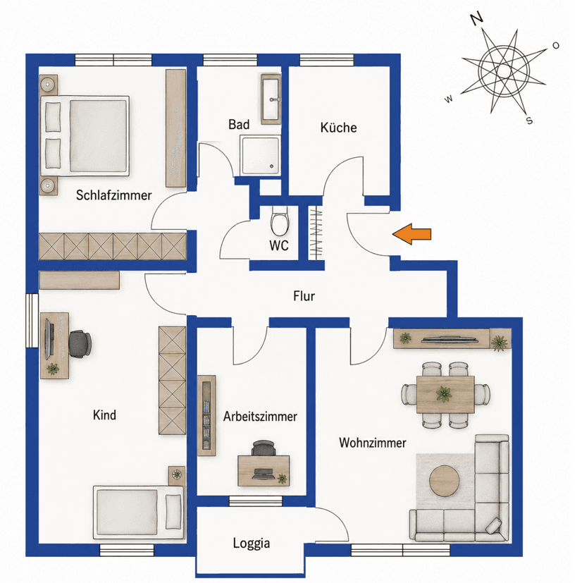 Predaj bytu 4-izbový 88 m², Ehningen, Bádensko-Wurttembersko Predaj bytu 4-izbový 88 m², Ehningen, Bádensko-Wurttembersko