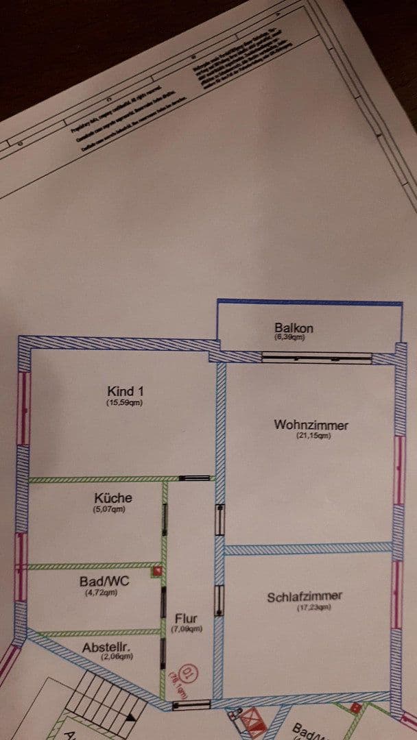 Prenájom bytu 3-izbový 77 m², Talstrasse 1, Oberasbach, Bavorsko Prenájom bytu 3-izbový 77 m², Talstrasse 1, Oberasbach, Bavorsko