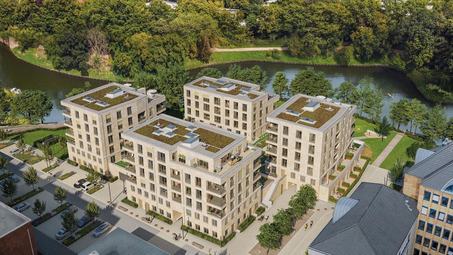 Prenájom bytu 2-izbový 49 m², Moislinger Allee 9g, Lübeck, Šlezvicko-Holštajnsko Prenájom bytu 2-izbový 49 m², Moislinger Allee 9g, Lübeck, Šlezvicko-Holštajnsko