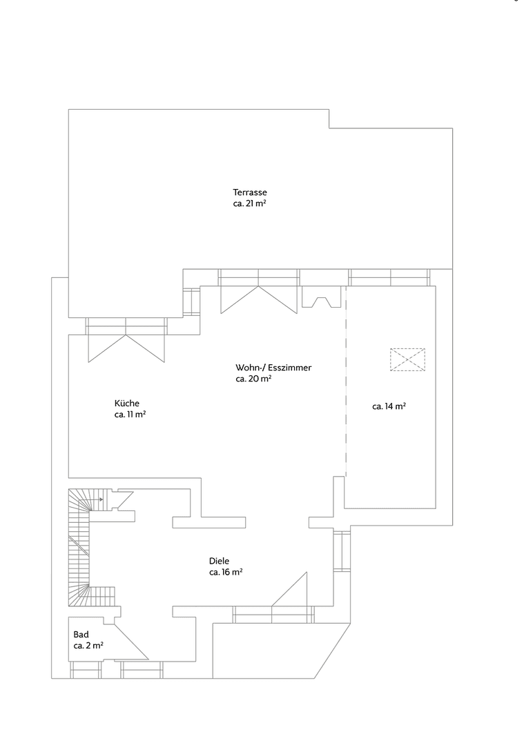 Prenájom domu 180 m², pozemok 220 m², Bargfredestraße 23, Hamburg, Hamburg Prenájom domu 180 m², pozemok 220 m², Bargfredestraße 23, Hamburg, Hamburg