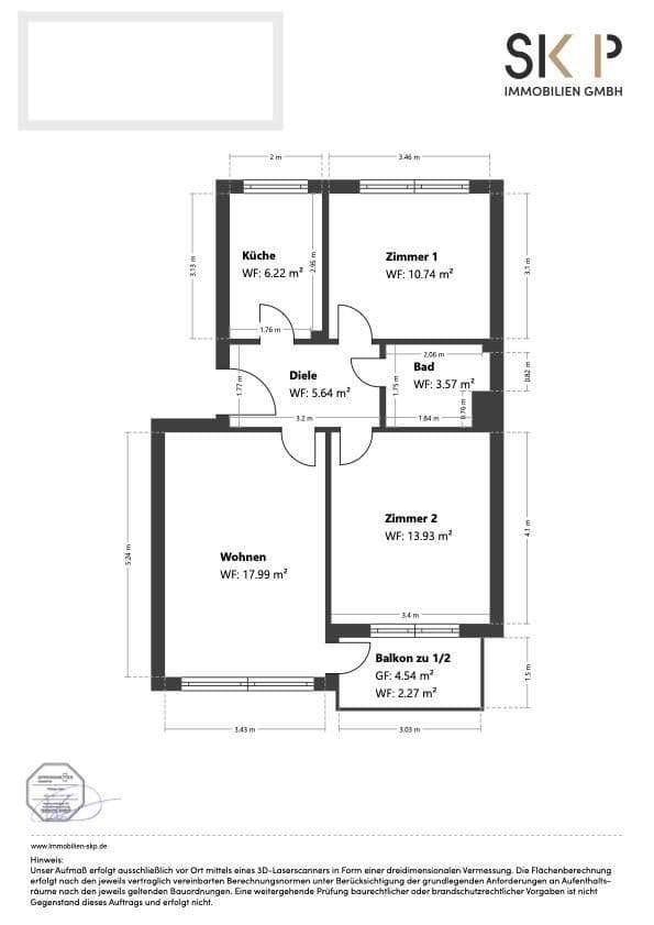 Predaj bytu 3-izbový 61 m², Hamburg, Hamburg Predaj bytu 3-izbový 61 m², Hamburg, Hamburg