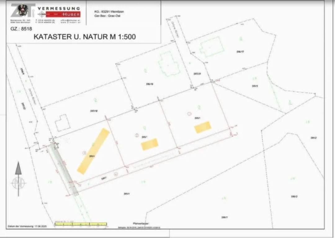 Predaj pozemku 976 m², Untere Mölten 20, Weinitzen, Štajersko Predaj pozemku 976 m², Untere Mölten 20, Weinitzen, Štajersko