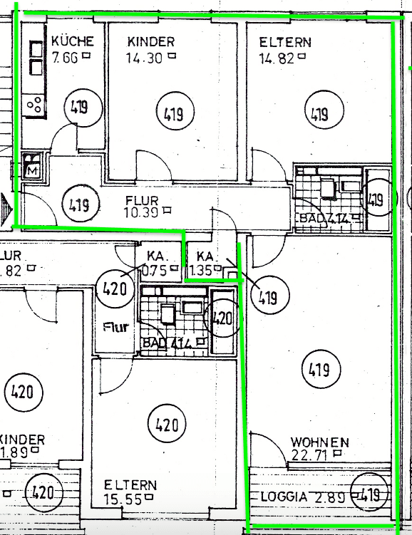 Predaj bytu 3-izbový 79 m², Blumenauerstrasse 4, München, Bavorsko Predaj bytu 3-izbový 79 m², Blumenauerstrasse 4, München, Bavorsko