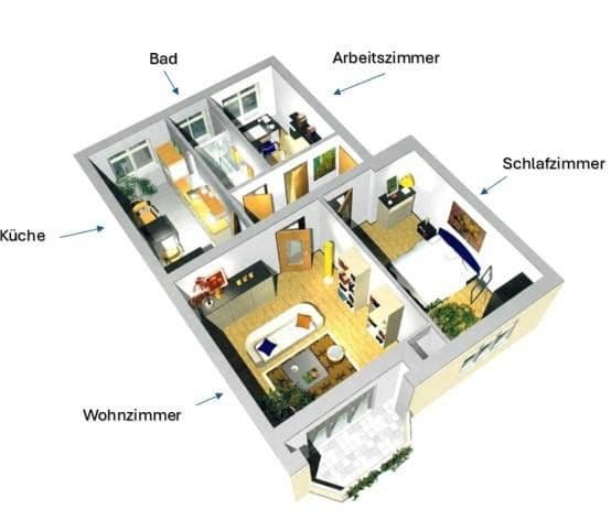 Predaj bytu 3-izbový 71 m², Berlin, Berlín Predaj bytu 3-izbový 71 m², Berlin, Berlín