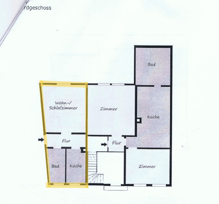 Prenájom bytu 1-izbový 33 m², Piepmäkerstr. 3, Goslar, Dolné Sasko Prenájom bytu 1-izbový 33 m², Piepmäkerstr. 3, Goslar, Dolné Sasko