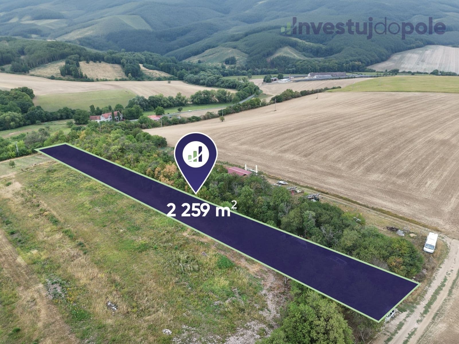 Predaj pozemku 2.259 m², Kunkovice, Zlínský kraj Predaj pozemku 2.259 m², Kunkovice, Zlínský kraj