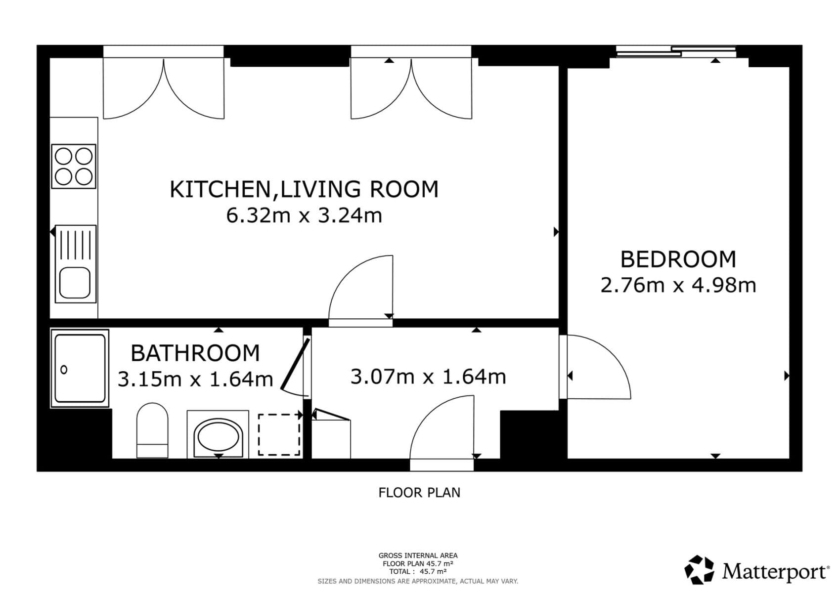 Prenájom bytu 2-izbový 48 m², Haenkeho, Praha, Praha Prenájom bytu 2-izbový 48 m², Haenkeho, Praha, Praha