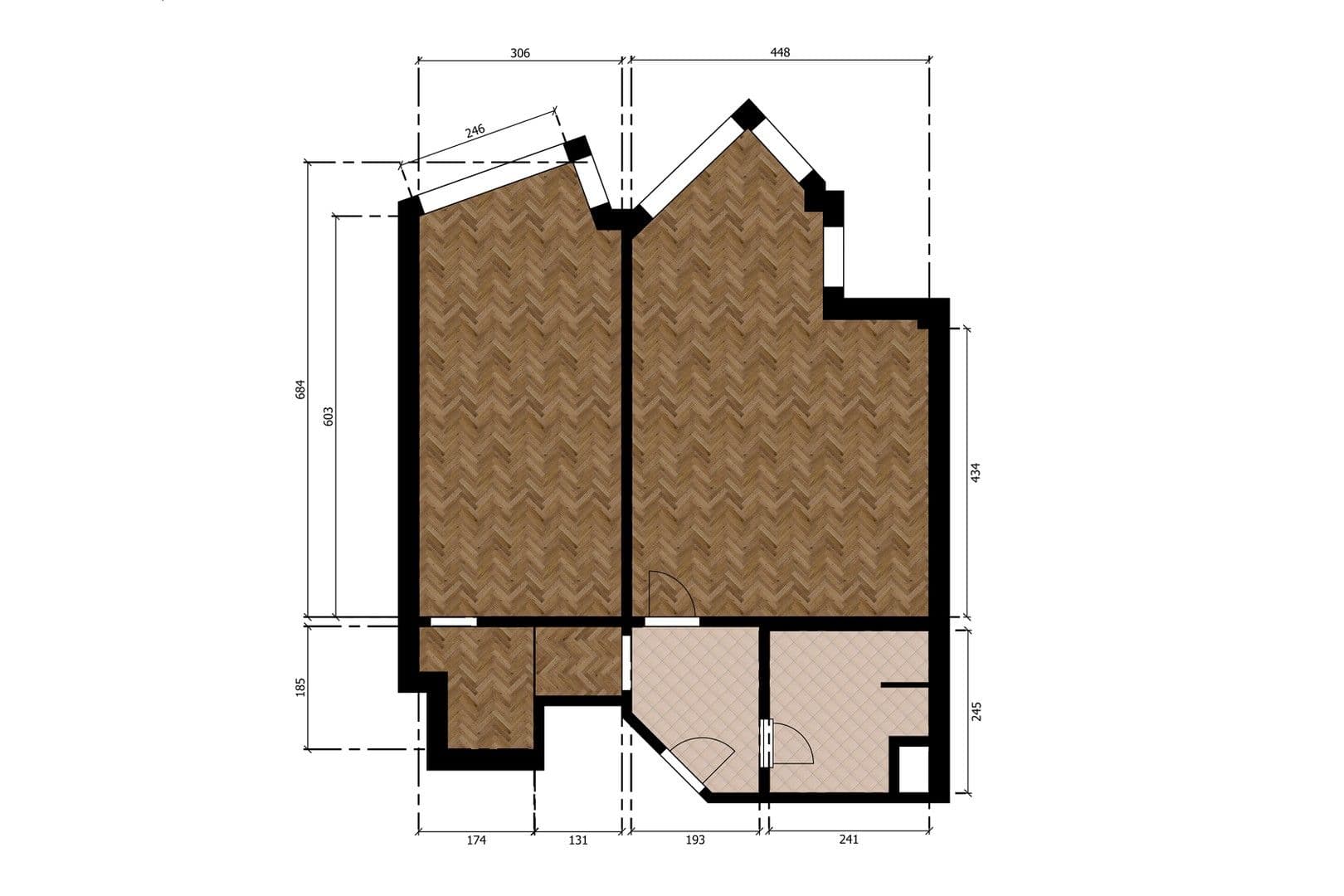 Prenájom bytu 2-izbový 57 m², Sinkulova, Praha, Praha Prenájom bytu 2-izbový 57 m², Sinkulova, Praha, Praha