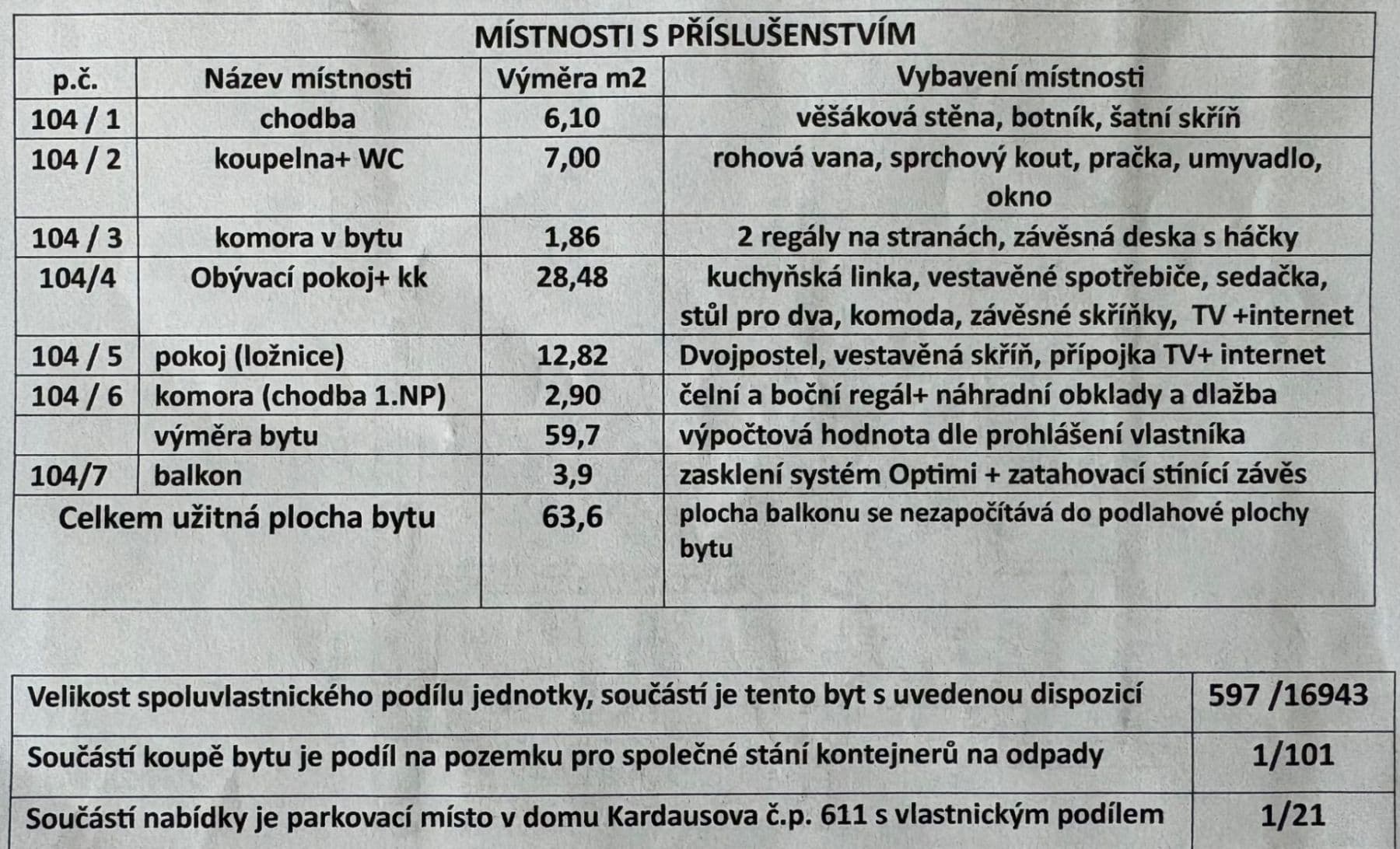 Predaj bytu 2-izbový 59 m², Honzíkova, Praha, Praha Predaj bytu 2-izbový 59 m², Honzíkova, Praha, Praha