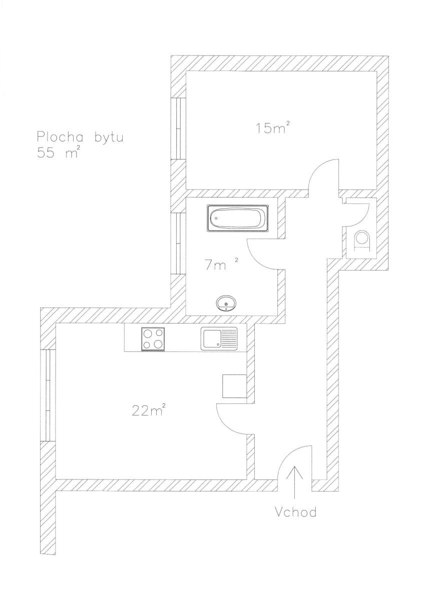 Predaj bytu 2-izbový 55 m², Sedláčkova, Brno, Jihomoravský kraj Predaj bytu 2-izbový 55 m², Sedláčkova, Brno, Jihomoravský kraj