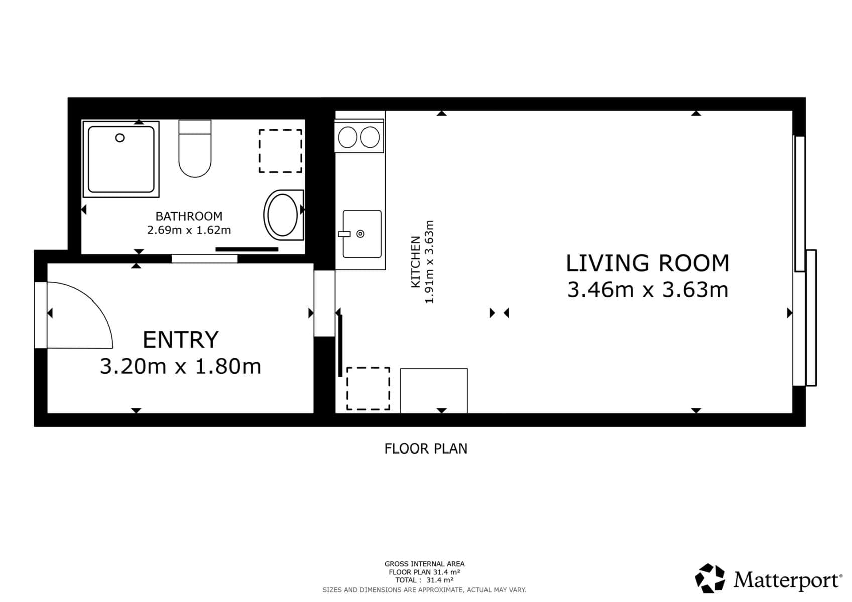 Prenájom bytu 1-izbový 33 m², Kurta Konráda, Praha, Praha Prenájom bytu 1-izbový 33 m², Kurta Konráda, Praha, Praha