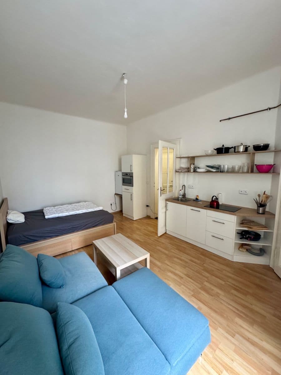 Prenájom bytu 1-izbový 26 m², Bulharská, Praha, Praha Prenájom bytu 1-izbový 26 m², Bulharská, Praha, Praha