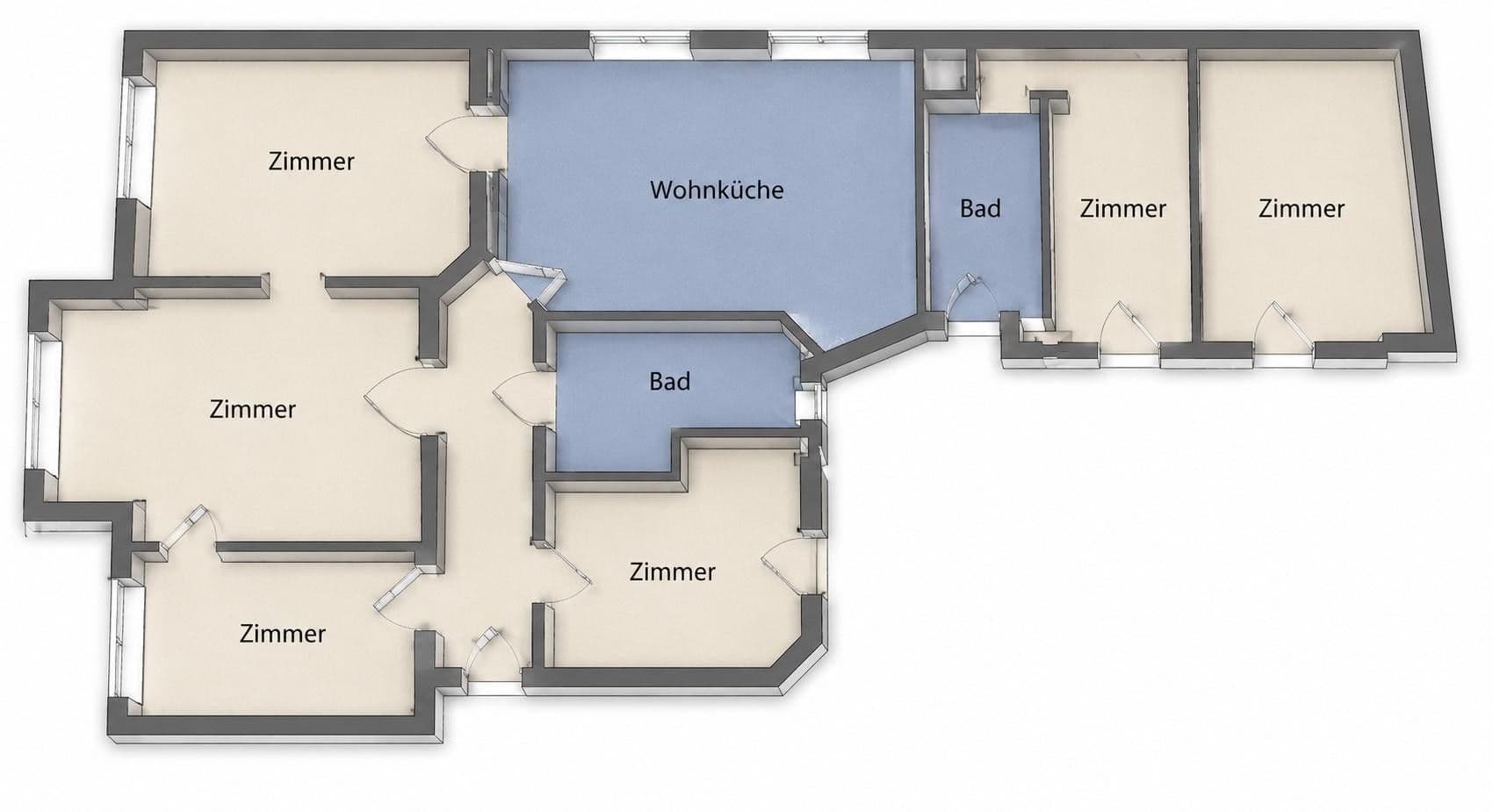 Prenájom bytu 6-izbový 220 m², Berlin, Berlín Prenájom bytu 6-izbový 220 m², Berlin, Berlín