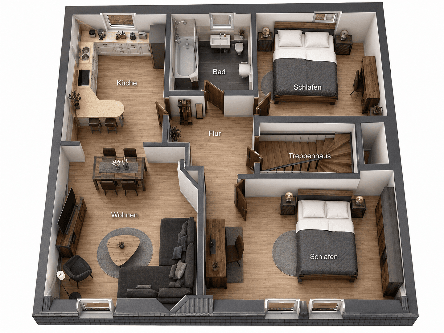Predaj bytu 4-izbový 98 m², Elzer-Straße 126, Hildesheim, Dolné Sasko Predaj bytu 4-izbový 98 m², Elzer-Straße 126, Hildesheim, Dolné Sasko
