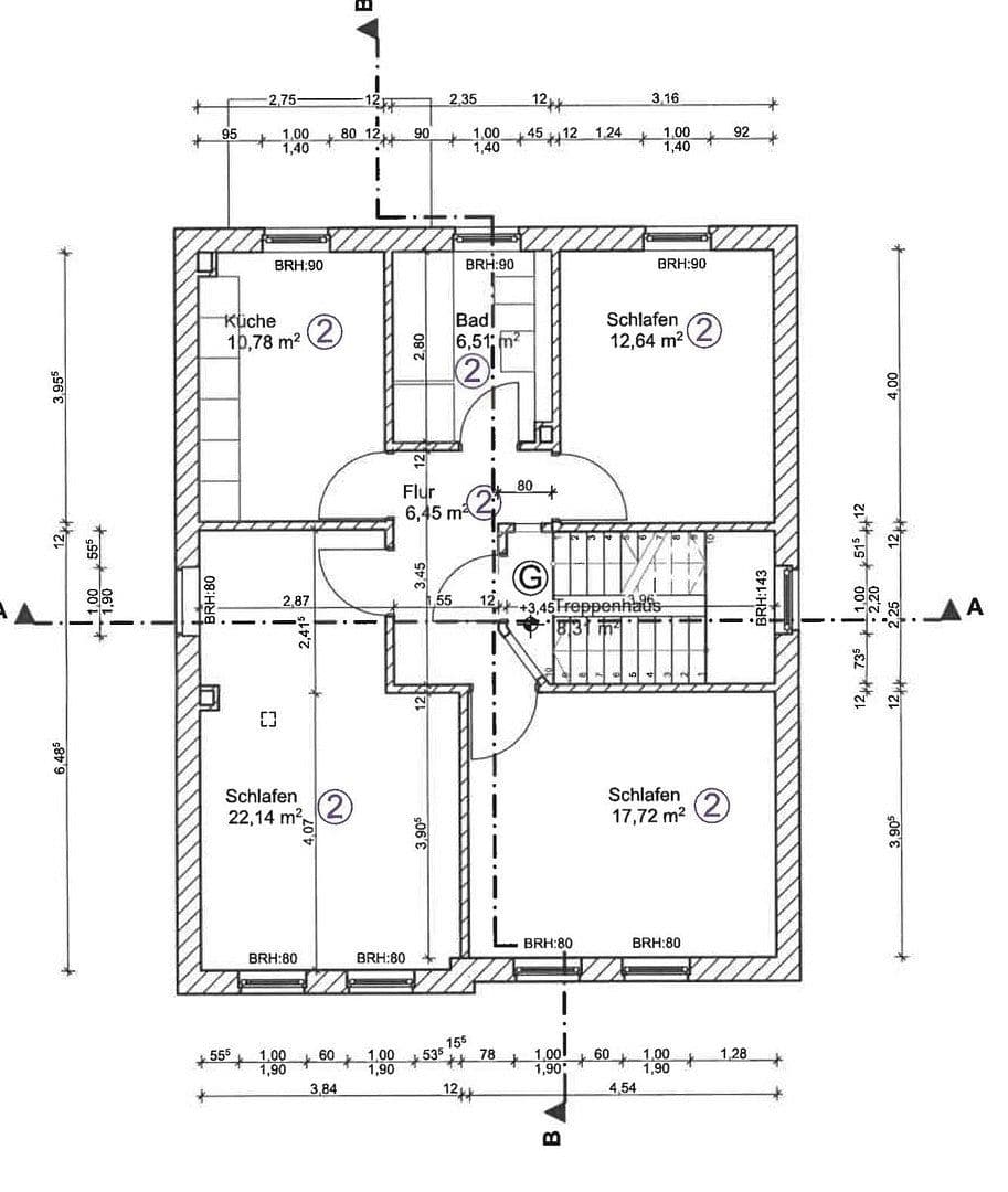 Predaj bytu 3-izbový 78 m², Elzer-Straße 126, Hildesheim, Dolné Sasko Predaj bytu 3-izbový 78 m², Elzer-Straße 126, Hildesheim, Dolné Sasko