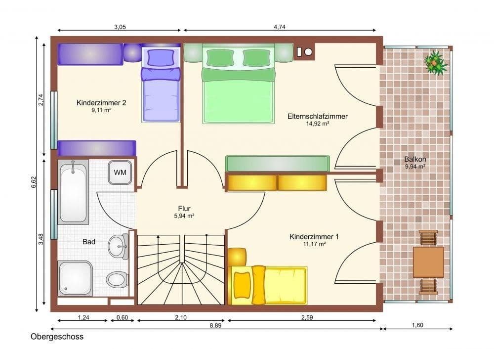 Predaj domu 143 m², pozemok 173 m², Darmstadt, Hesensko Predaj domu 143 m², pozemok 173 m², Darmstadt, Hesensko