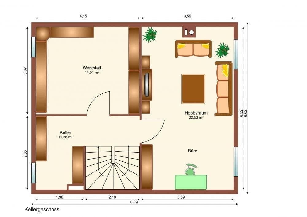 Predaj domu 143 m², pozemok 173 m², Darmstadt, Hesensko Predaj domu 143 m², pozemok 173 m², Darmstadt, Hesensko