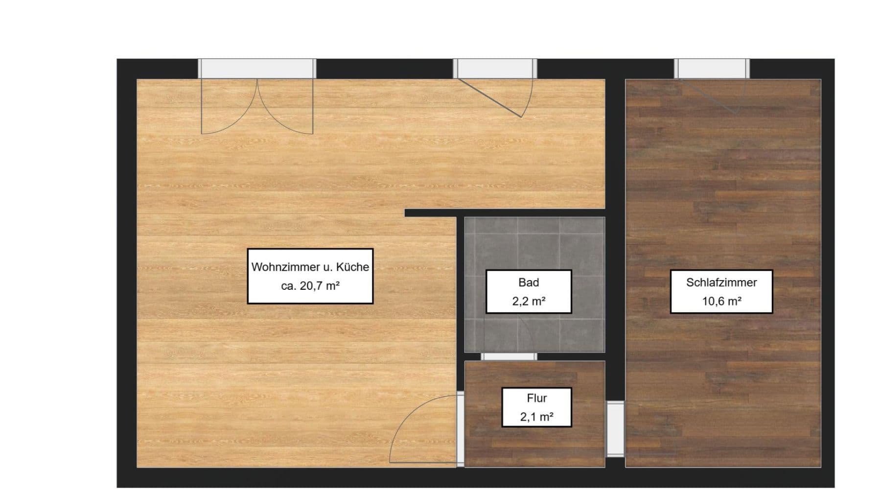 Prenájom bytu 2-izbový 36 m², Kurt-Schumacher-Straße 25, Speyer, Porýnie-Falcko Prenájom bytu 2-izbový 36 m², Kurt-Schumacher-Straße 25, Speyer, Porýnie-Falcko