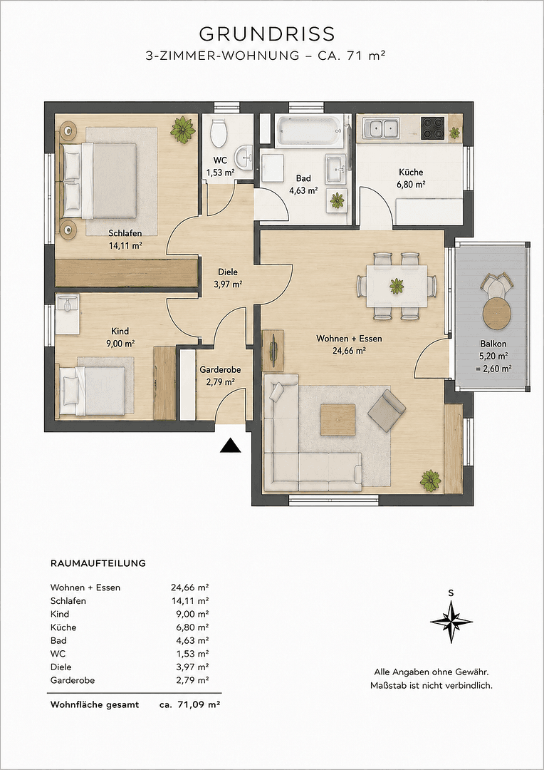 Predaj bytu 3-izbový 71 m², Pfullingen, Bádensko-Wurttembersko Predaj bytu 3-izbový 71 m², Pfullingen, Bádensko-Wurttembersko