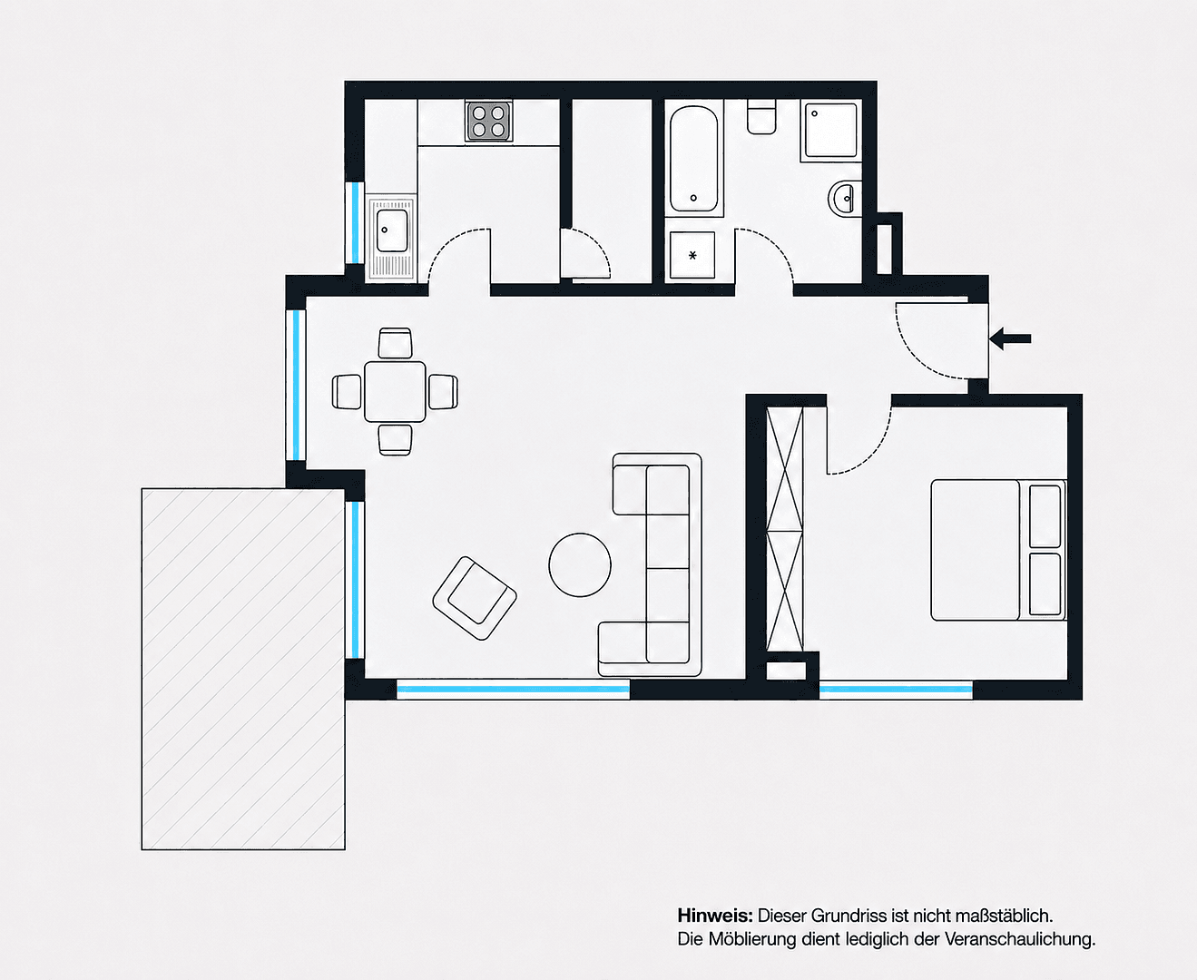 Predaj bytu 2-izbový 64 m², Konstanz, Bádensko-Wurttembersko Predaj bytu 2-izbový 64 m², Konstanz, Bádensko-Wurttembersko