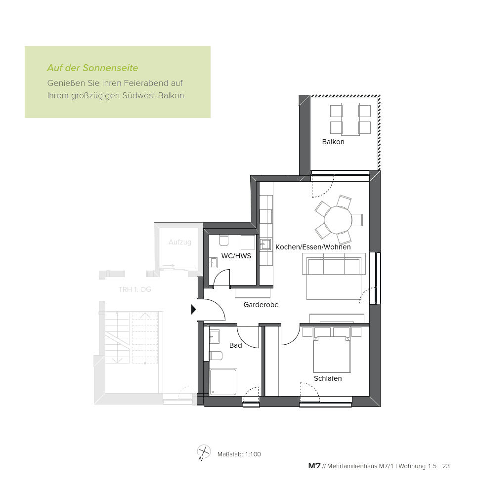 Predaj bytu 2-izbový 63 m², Moltkestr. 7, Langenau, Bádensko-Wurttembersko Predaj bytu 2-izbový 63 m², Moltkestr. 7, Langenau, Bádensko-Wurttembersko