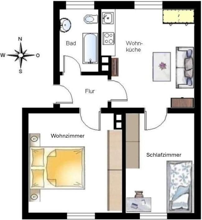 Predaj bytu 2-izbový 47 m², Josef-Führer-Straße 10, München, Bavorsko Predaj bytu 2-izbový 47 m², Josef-Führer-Straße 10, München, Bavorsko
