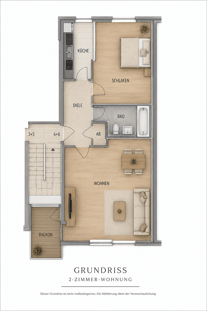 Prenájom bytu 2-izbový 61 m², Korschenbroich, Severné Porýnie - Westfálsko Prenájom bytu 2-izbový 61 m², Korschenbroich, Severné Porýnie - Westfálsko