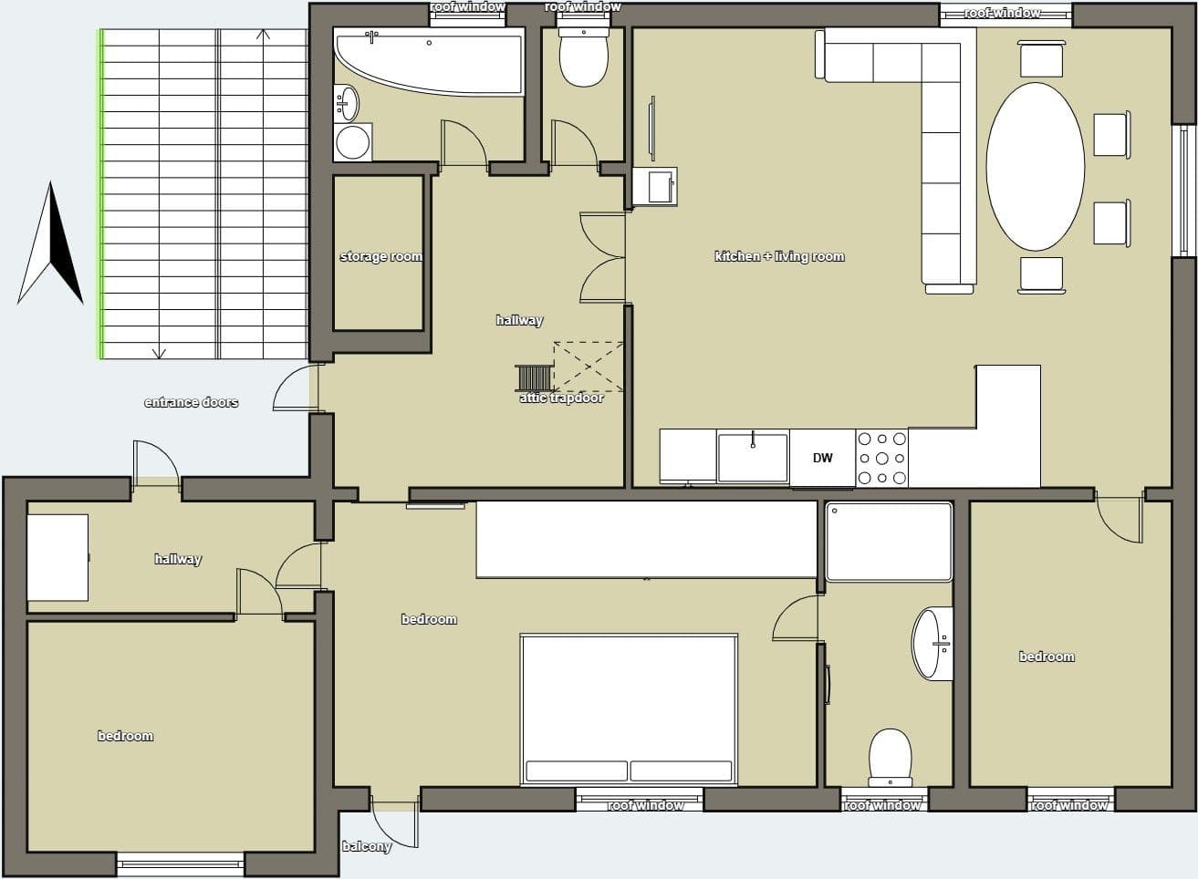 Prenájom bytu 4-izbový 74 m², Politických vězňů, Horoměřice, Středočeský kraj Prenájom bytu 4-izbový 74 m², Politických vězňů, Horoměřice, Středočeský kraj