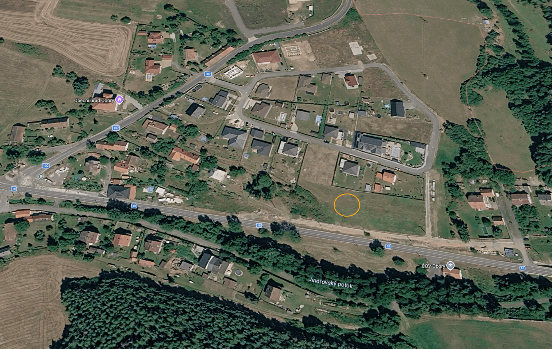 Predaj pozemku 962 m², Obory, Středočeský kraj Predaj pozemku 962 m², Obory, Středočeský kraj