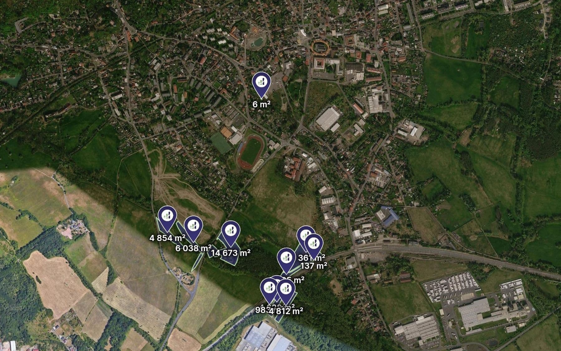 Predaj pozemku 54.987 m², Krupka, Ústecký kraj Predaj pozemku 54.987 m², Krupka, Ústecký kraj