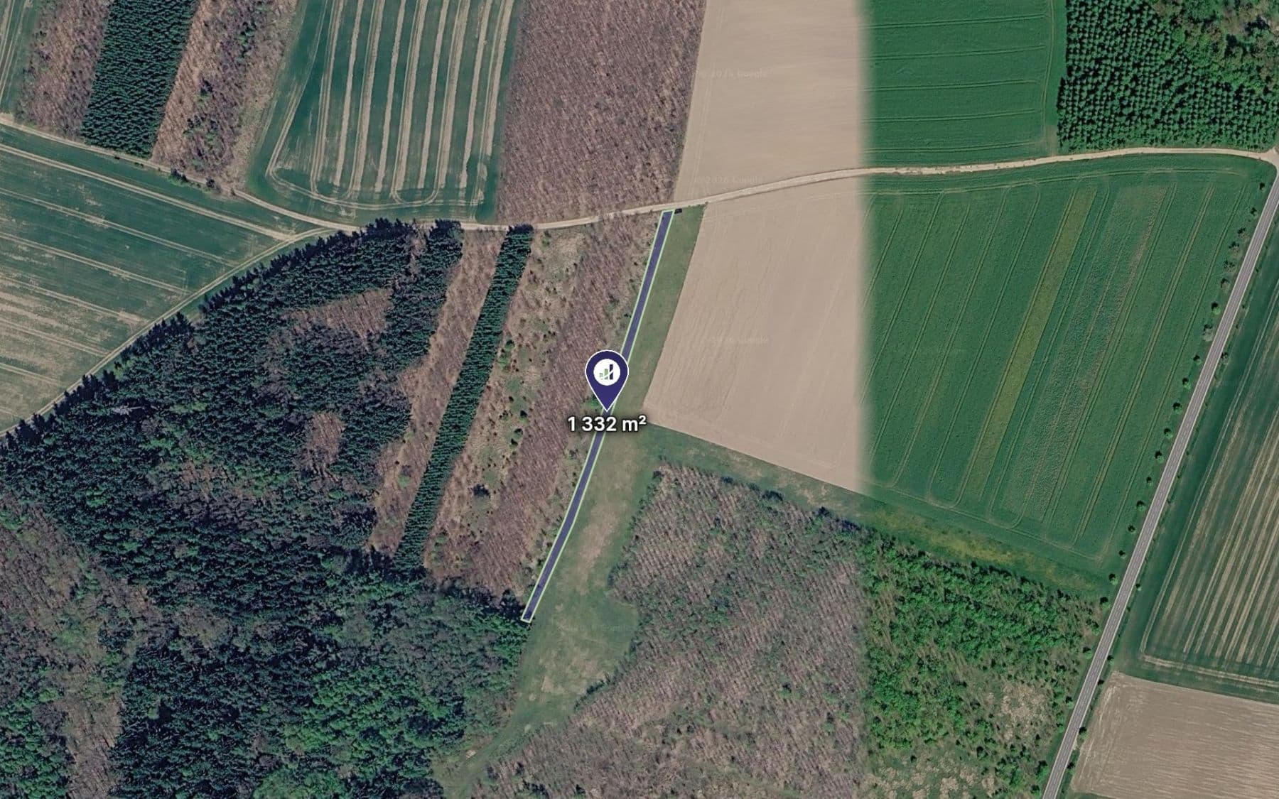 Predaj pozemku 1.332 m², Všesulov, Středočeský kraj Predaj pozemku 1.332 m², Všesulov, Středočeský kraj