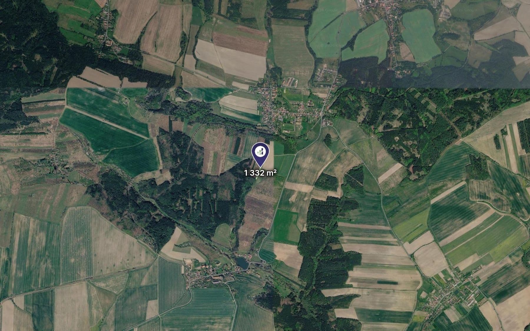 Predaj pozemku 1.332 m², Všesulov, Středočeský kraj Predaj pozemku 1.332 m², Všesulov, Středočeský kraj