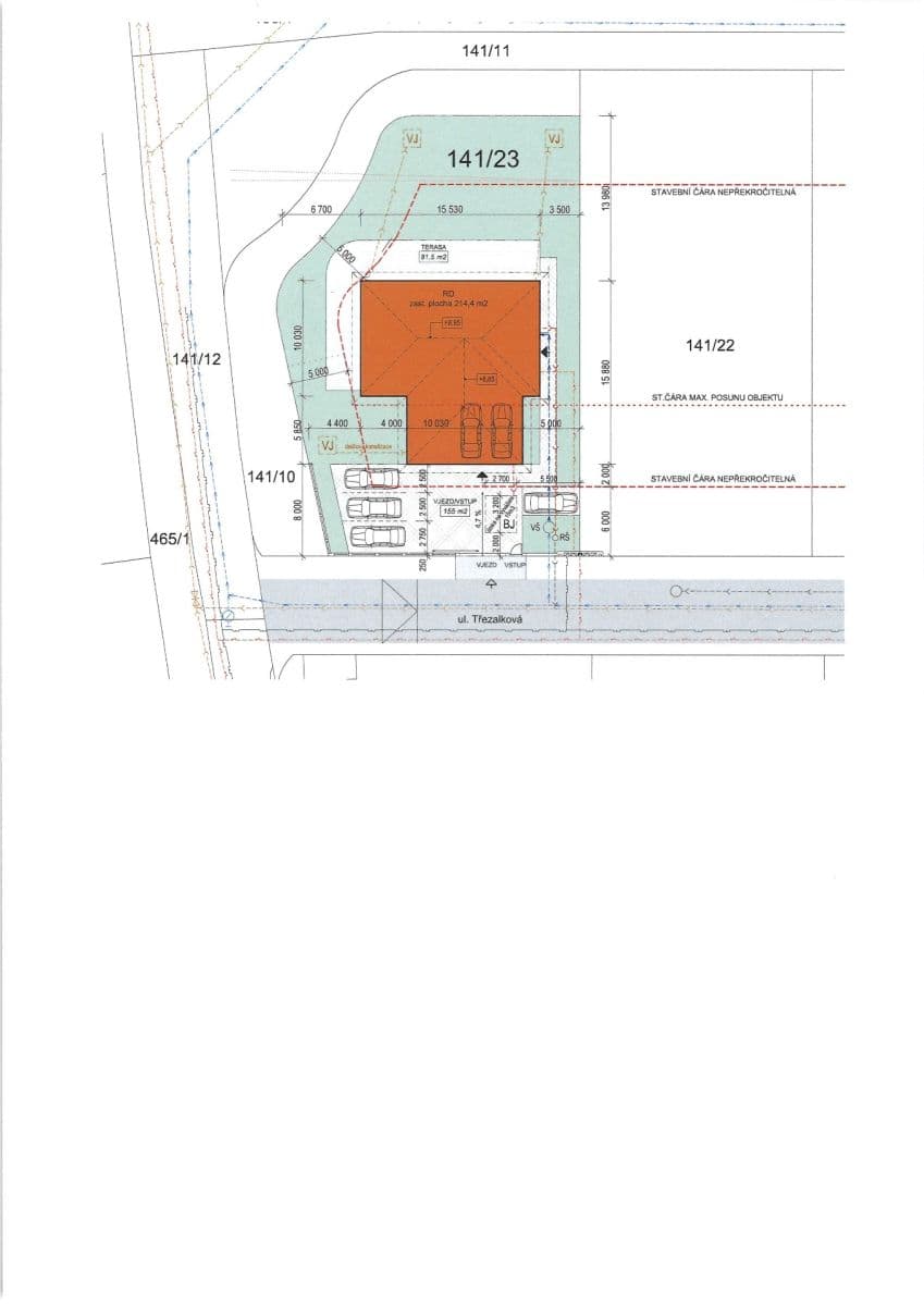Predaj pozemku 859 m², Třezalková, Říčany, Středočeský kraj Predaj pozemku 859 m², Třezalková, Říčany, Středočeský kraj
