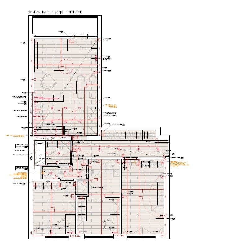 Prenájom bytu 4-izbový 73 m², Branická, Praha, Praha Prenájom bytu 4-izbový 73 m², Branická, Praha, Praha
