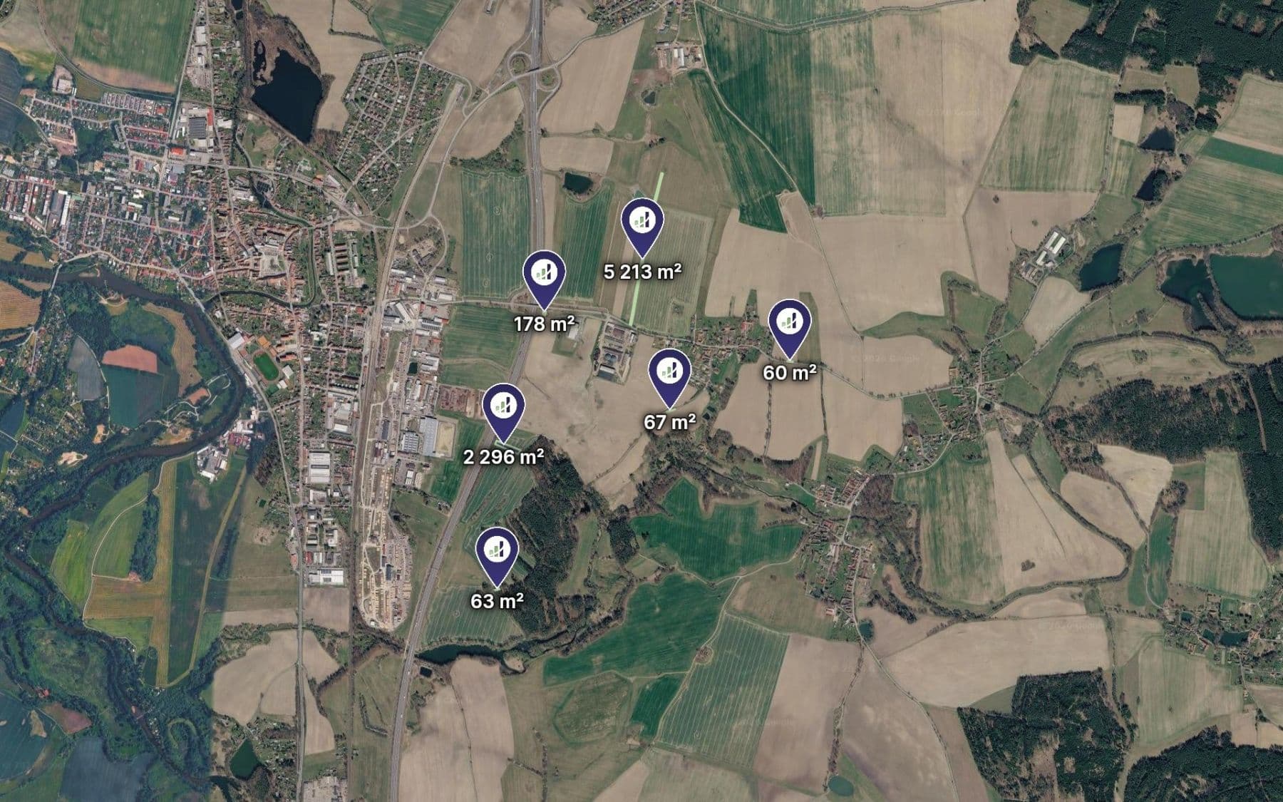 Predaj pozemku 7.877 m², Soběslav, Jihočeský kraj Predaj pozemku 7.877 m², Soběslav, Jihočeský kraj