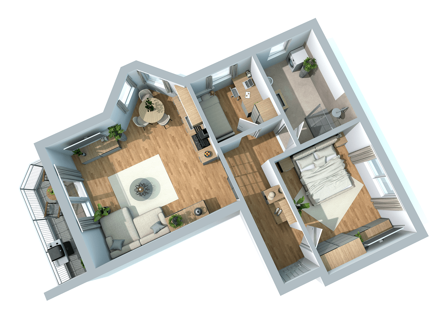 Predaj bytu 3-izbový 66 m², Radeberger Str. 26, Dresden Weissig, Sasko Predaj bytu 3-izbový 66 m², Radeberger Str. 26, Dresden Weissig, Sasko