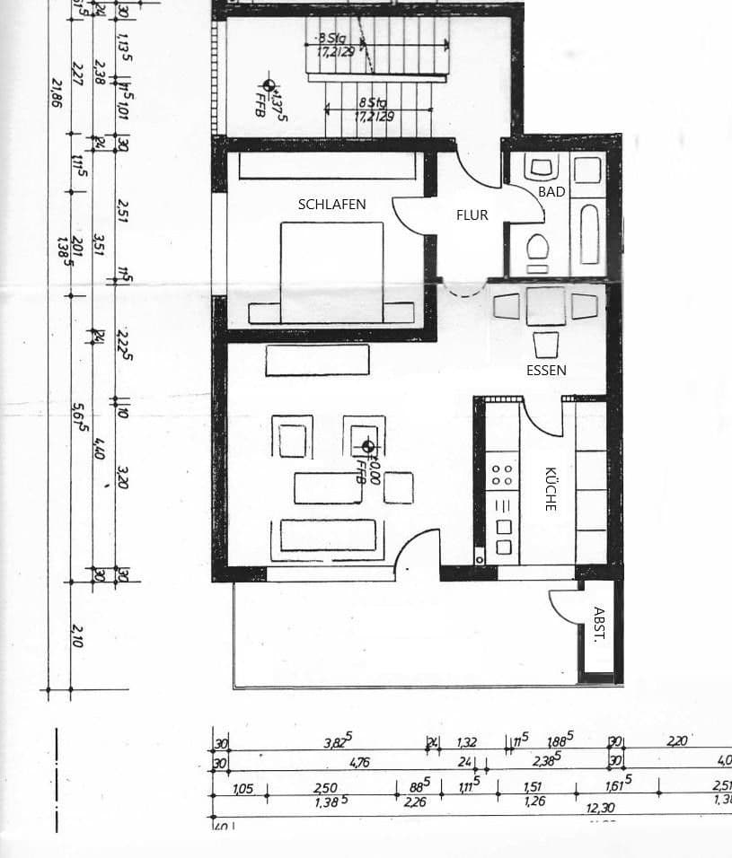 Prenájom bytu 2-izbový 64 m², Am Homberg 9, Hattingen, Severné Porýnie - Westfálsko Prenájom bytu 2-izbový 64 m², Am Homberg 9, Hattingen, Severné Porýnie - Westfálsko