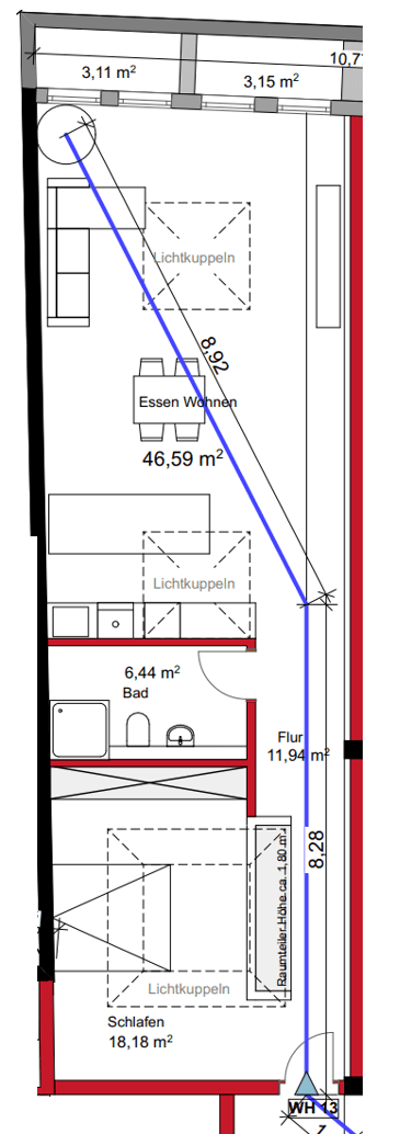 Prenájom bytu 2-izbový 80 m², Gärtnerstraße 16, Stuttgart, Bádensko-Wurttembersko Prenájom bytu 2-izbový 80 m², Gärtnerstraße 16, Stuttgart, Bádensko-Wurttembersko