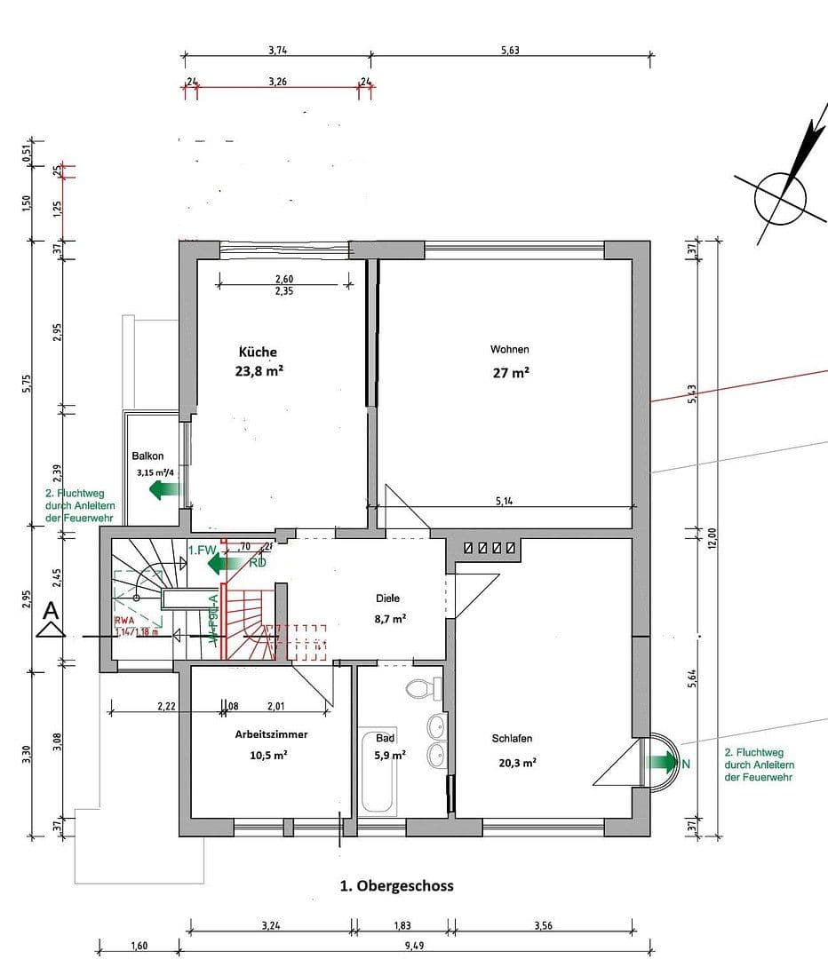 Predaj domu 308 m², pozemok 661 m², Essen, Severné Porýnie - Westfálsko Predaj domu 308 m², pozemok 661 m², Essen, Severné Porýnie - Westfálsko