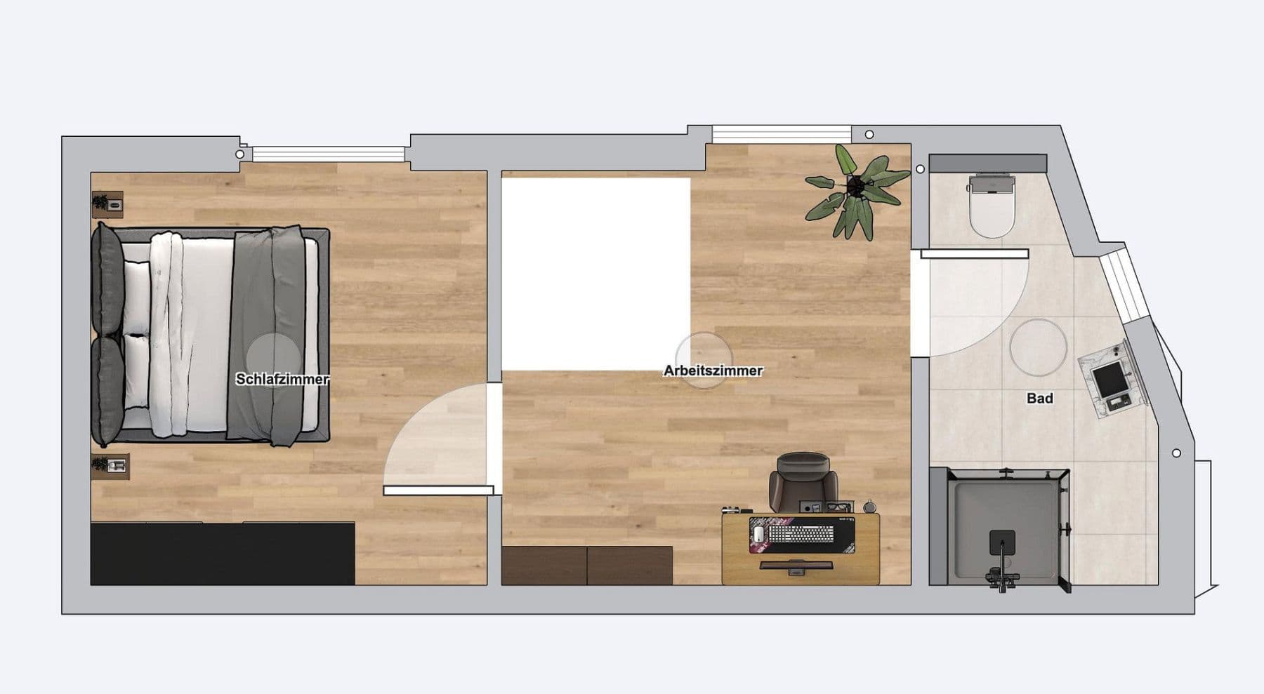Predaj bytu 2-izbový 60 m², Brombergerstraße 19, Wuppertal, Severné Porýnie - Westfálsko Predaj bytu 2-izbový 60 m², Brombergerstraße 19, Wuppertal, Severné Porýnie - Westfálsko