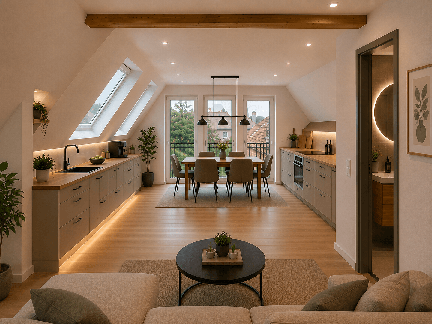 Prenájom bytu 3-izbový 80 m², Hauptstraße 50a, Hage, Dolné Sasko Prenájom bytu 3-izbový 80 m², Hauptstraße 50a, Hage, Dolné Sasko