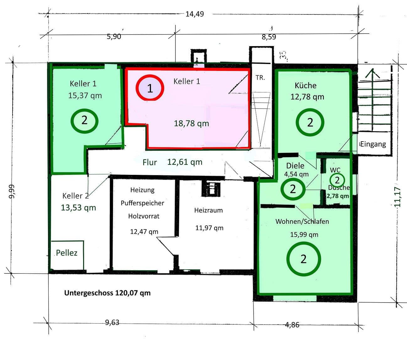 Predaj bytu 4-izbový 98 m², Emmendingen, Bádensko-Wurttembersko Predaj bytu 4-izbový 98 m², Emmendingen, Bádensko-Wurttembersko