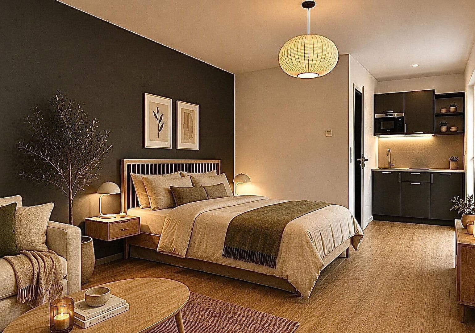 Prenájom bytu 1-izbový 34 m², Berlin, Berlín Prenájom bytu 1-izbový 34 m², Berlin, Berlín