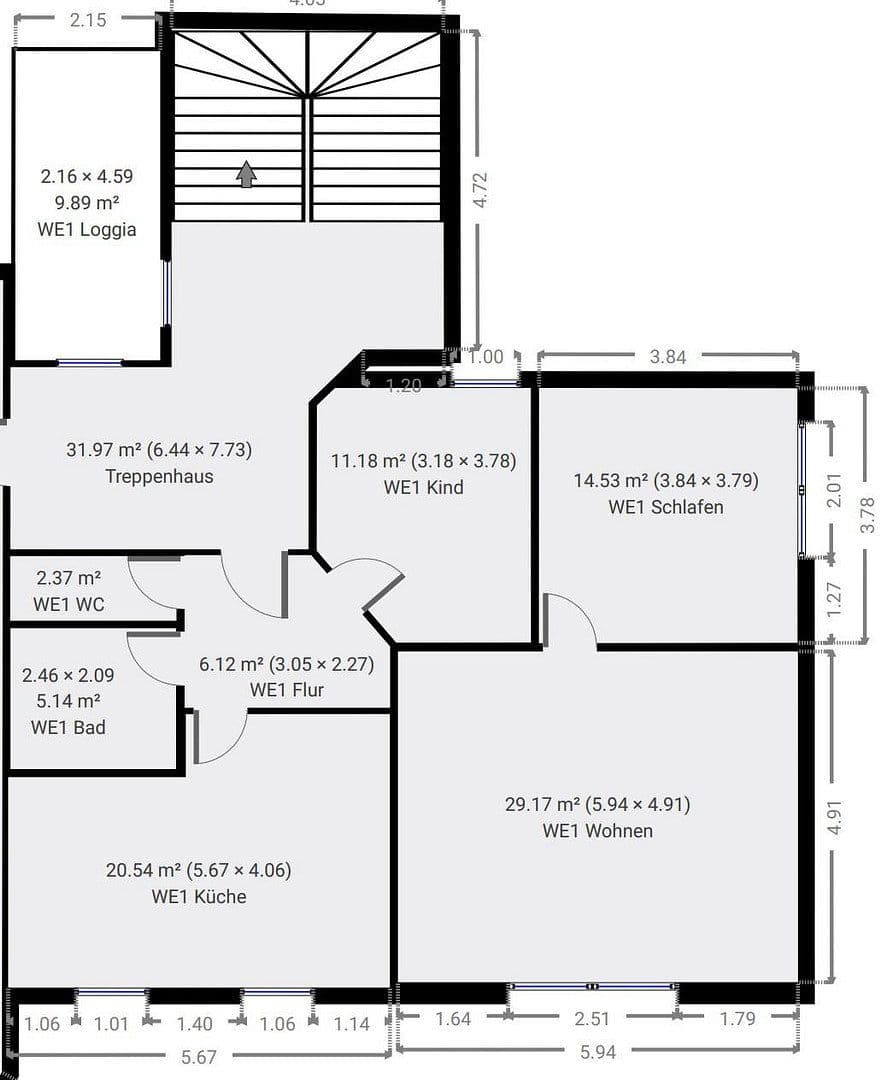 Predaj bytu 3-izbový 90 m², Mühlstr. xxx, Schöneck, Hesensko Predaj bytu 3-izbový 90 m², Mühlstr. xxx, Schöneck, Hesensko