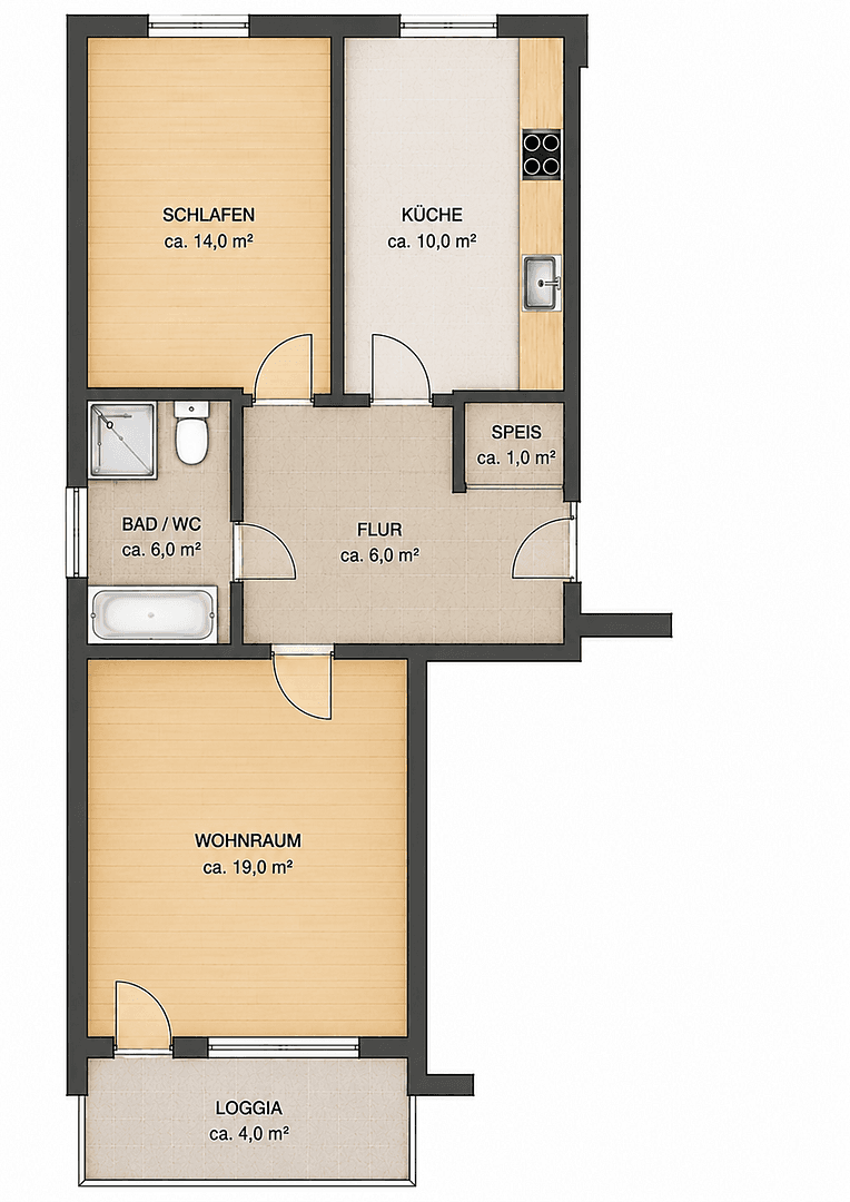 Predaj bytu 2-izbový 58 m², Engadinerstr. 32, München- Fürstenried-West, Bavorsko Predaj bytu 2-izbový 58 m², Engadinerstr. 32, München- Fürstenried-West, Bavorsko